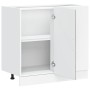 Mueble bajo de cocina porto gris cemento madera reconstituida de , Armarios de cocina - Ref: Foro24-854302, Precio: 80,13 €, ...