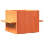 Casa para gatos cera marrón 51x35x30 cm madera maciza pino de , Mobiliario para gatos - Ref: Foro24-859306, Precio: 41,16 €, ...