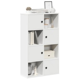 Estantería de madera de ingeniería blanca 60x24x101,5 cm de , Librerías y estanterías - Ref: Foro24-860391, Precio: 71,62 €, ...