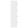 Estantería de madera de ingeniería blanca 60x24x101,5 cm de , Librerías y estanterías - Ref: Foro24-860391, Precio: 71,62 €, ...