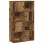 Estantería madera de ingeniería color envejecido 60x24x101,5 cm de , Librerías y estanterías - Ref: Foro24-860398, Precio: 77...