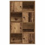 Estantería madera de ingeniería color envejecido 60x24x101,5 cm de , Librerías y estanterías - Ref: Foro24-860398, Precio: 77...
