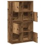Estantería madera de ingeniería color envejecido 60x24x101,5 cm de , Librerías y estanterías - Ref: Foro24-860398, Precio: 77...