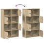 Estantería de madera de ingeniería roble sonoma 60x24x101,5 cm de , Librerías y estanterías - Ref: Foro24-860393, Precio: 83,...