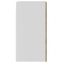 Armario colgante cristal madera ingeniería roble 40x31x60 cm de vidaXL, Armarios de cocina - Ref: Foro24-802508, Precio: 44,5...