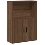 Estantería madera de ingeniería marrón roble 60x24x85 cm de , Librerías y estanterías - Ref: Foro24-860415, Precio: 63,44 €, ...