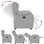 Sillón reclinable de tela gris nube de , Sillones - Ref: Foro24-4015709, Precio: 227,15 €, Descuento: %