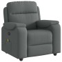 Sillón de masaje reclinable de tela gris oscuro de , Sillones - Ref: Foro24-4015691, Precio: 242,96 €, Descuento: %