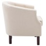 Sillón de tela beige en Sillones | Comprar online en Foru.es