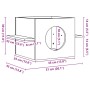 Casa para gatos madera maciza pino 51x35x30 cm de , Mobiliario para gatos - Ref: Foro24-859304, Precio: 45,35 €, Descuento: %