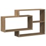Estante de pared madera ingeniería roble artisian 104x20x58,5cm de , Estantes y estanterías - Ref: Foro24-855823, Precio: 55,...