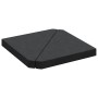 Placa de peso para sombrilla 2uds granito negro triangular 14kg de , Bases para sombrillas - Ref: Foro24-4100003, Precio: 83,...
