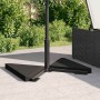 Placa de peso para sombrilla 2uds granito negro triangular 14kg de , Bases para sombrillas - Ref: Foro24-4100003, Precio: 83,...