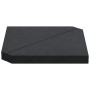 Placa de peso para sombrilla 2uds granito negro triangular 14kg de , Bases para sombrillas - Ref: Foro24-4100003, Precio: 83,...