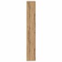 Estantería madera de ingeniería roble artisan 157x24x160 cm de , Librerías y estanterías - Ref: Foro24-855889, Precio: 114,43...