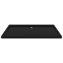 Plato de ducha rectangular negro ABS 70x120 cm de vidaXL, Platos de ducha - Ref: Foro24-148914, Precio: 102,55 €, Descuento: %