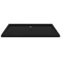 Rectangular black ABS shower tray 70x120 cm by vidaXL, Shower trays - Ref: Foro24-148914, Price: 106,50 €, Discount: %