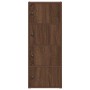 Estantería madera de ingeniería marrón roble 40x24x102 cm de , Librerías y estanterías - Ref: Foro24-860379, Precio: 76,25 €,...
