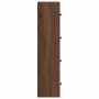 Estantería madera de ingeniería marrón roble 40x24x102 cm de , Librerías y estanterías - Ref: Foro24-860379, Precio: 76,25 €,...