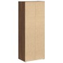 Estantería madera de ingeniería marrón roble 40x24x102 cm de , Librerías y estanterías - Ref: Foro24-860379, Precio: 76,25 €,...