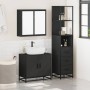 Juego de muebles de baño 3 pzas madera contrachapada negro de , Muebles de baño - Ref: Foro24-3301125, Precio: 253,77 €, Desc...