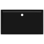 Plato de ducha rectangular negro ABS 70x120 cm de vidaXL, Platos de ducha - Ref: Foro24-148914, Precio: 102,55 €, Descuento: %