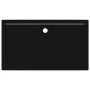 Plato de ducha rectangular negro ABS 70x120 cm de vidaXL, Platos de ducha - Ref: Foro24-148914, Precio: 106,50 €, Descuento: %