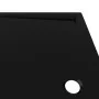 Rectangular black ABS shower tray 70x120 cm by vidaXL, Shower trays - Ref: Foro24-148914, Price: 106,50 €, Discount: %