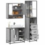 Set de muebles de baño 3 pzas madera contrachapada gris sonoma de , Muebles de baño - Ref: Foro24-3301178, Precio: 266,55 €, ...