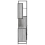 Set de muebles de baño 3 pzas madera contrachapada gris sonoma de , Muebles de baño - Ref: Foro24-3301133, Precio: 274,65 €, ...