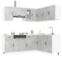 Mueble cocina Kalmar gris hormigón 11 pzas madera contrachapada de , Armarios de cocina - Ref: Foro24-3314945, Precio: 680,90...
