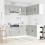 Mueble cocina Kalmar sonoma gris 11 pzas madera contrachapada de , Armarios de cocina - Ref: Foro24-3314947, Precio: 693,40 €...