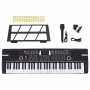 Teclado eléctrico de piano de 61 teclas con atril para niños de , Pianos - Ref: Foro24-4103507, Precio: 79,33 €, Descuento: %
