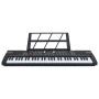 Teclado eléctrico de piano de 61 teclas con atril para niños de , Pianos - Ref: Foro24-4103507, Precio: 79,33 €, Descuento: %