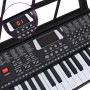 Teclado eléctrico de piano de 61 teclas con atril para niños de , Pianos - Ref: Foro24-4103507, Precio: 79,33 €, Descuento: %