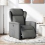 Sillón reclinable eléctrico de tela gris oscuro de , Sillones - Ref: Foro24-3303115, Precio: 246,37 €, Descuento: %
