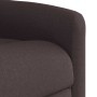 Sillón reclinable de masaje eléctrico tela marrón oscuro de , Sillones - Ref: Foro24-3303129, Precio: 249,07 €, Descuento: %