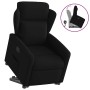 Sillón reclinable elevable tela negro de , Sillones - Ref: Foro24-3303136, Precio: 267,69 €, Descuento: %