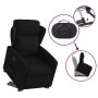 Sillón reclinable elevable tela negro de , Sillones - Ref: Foro24-3303136, Precio: 267,69 €, Descuento: %