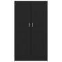 Armario de libros madera contrachapada negro 82,5x30,5x150 cm de vidaXL, Librerías y estanterías - Ref: Foro24-802724, Precio...