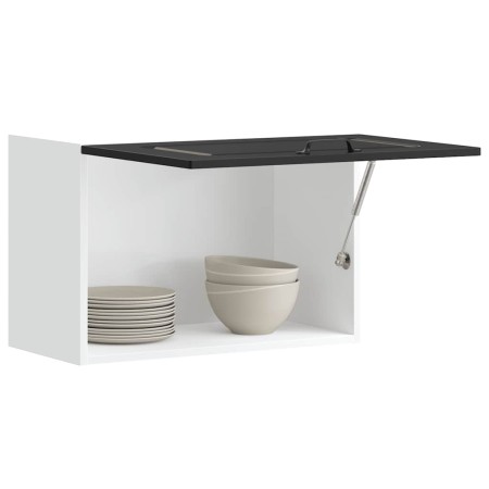 Armario de pared para cocina Kalmar madera de ingeniería negra de , Armarios de cocina - Ref: Foro24-853598, Precio: 63,27 €,...