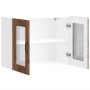 Armario pared cocina puerta de cristal Kalmar madera vieja de , Armarios de cocina - Ref: Foro24-853615, Precio: 111,38 €, De...