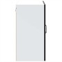 Armario pared cocina puerta de cristal Kalmar negra de , Armarios de cocina - Ref: Foro24-853608, Precio: 97,08 €, Descuento: %