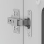 Armario pared cocina puerta de cristal Kalmar negra de , Armarios de cocina - Ref: Foro24-853608, Precio: 97,08 €, Descuento: %