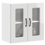 Armario pared cocina puerta cristal Kalmar blanca alto brillo de , Armarios de cocina - Ref: Foro24-853669, Precio: 79,00 €, ...
