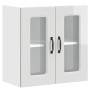 Armario pared cocina puerta cristal Kalmar blanca alto brillo de , Armarios de cocina - Ref: Foro24-853669, Precio: 79,00 €, ...