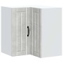 Mueble esquinero cocina Lucca madera contrachapada gris cemento de , Armarios de cocina - Ref: Foro24-853861, Precio: 81,82 €...