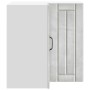 Mueble esquinero cocina Lucca madera contrachapada gris cemento de , Armarios de cocina - Ref: Foro24-853861, Precio: 81,82 €...