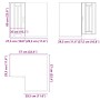 Mueble esquinero cocina Lucca madera contrachapada gris cemento de , Armarios de cocina - Ref: Foro24-853861, Precio: 81,82 €...