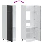 Mueble de cocina Lucca de madera contrachapada negro de , Armarios de cocina - Ref: Foro24-853868, Precio: 201,73 €, Descuent...